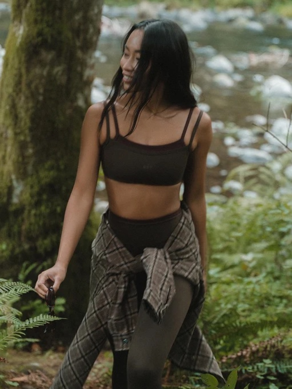 SET ACTIVE layered bra and leggings